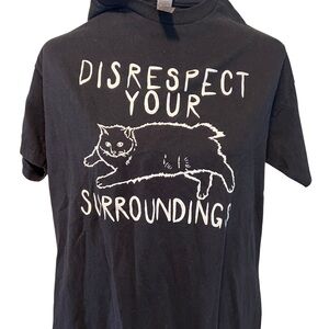 Gildan Black Cat Attitude T-Shirt